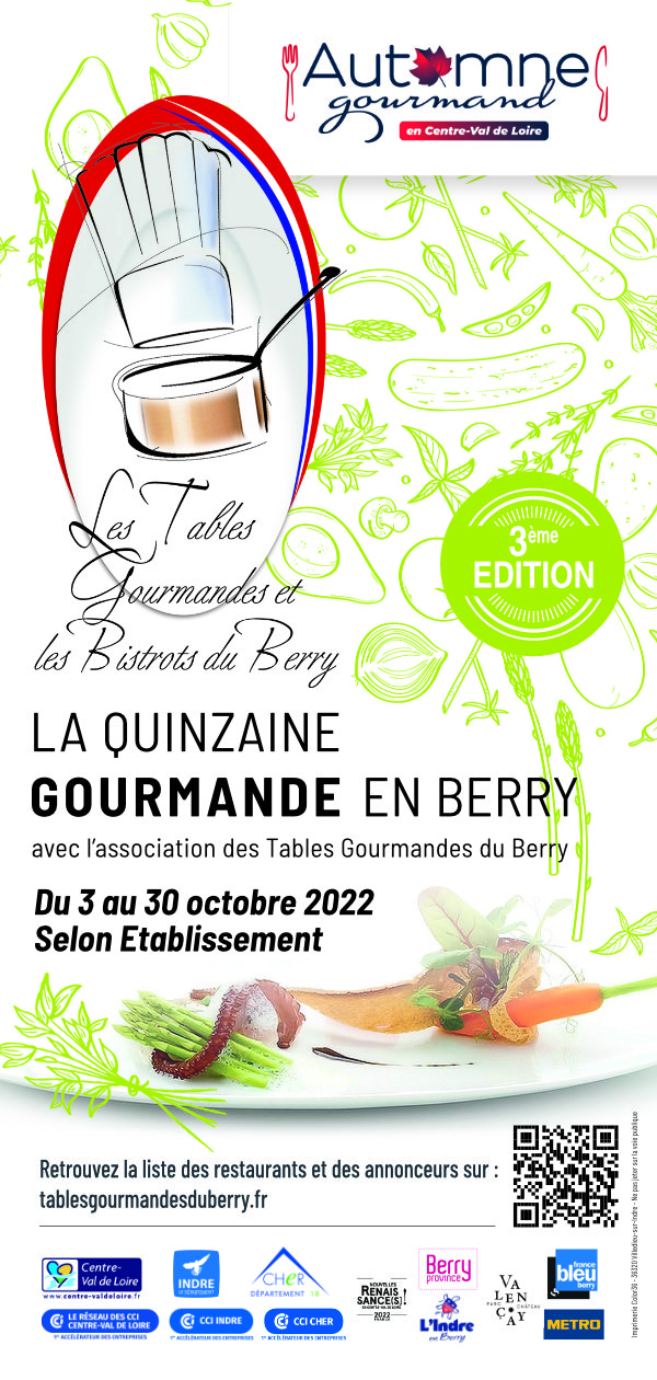 Menu spécial Quinzaine Gourmande 2022