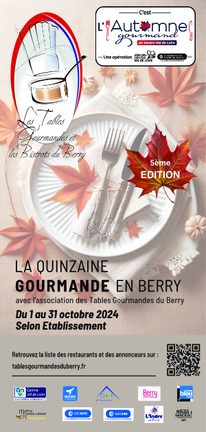 Affiche de la Quinzaine Gourmande 2024
